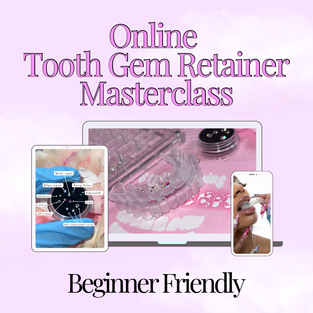 Tooth Gem Retainer Certification – Online Advanced Training | House of Cash