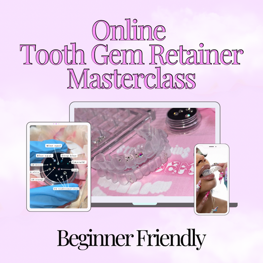 Tooth Gem Retainer Certification – Online Advanced Training | House of Cash