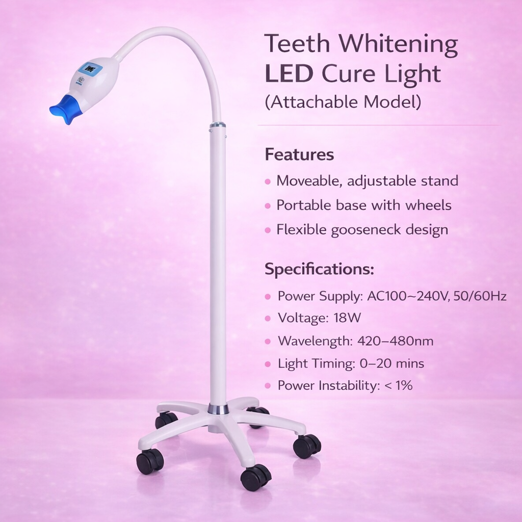 Professional Teeth Whitening Deluxe Kit – Light System Options | House of Cash