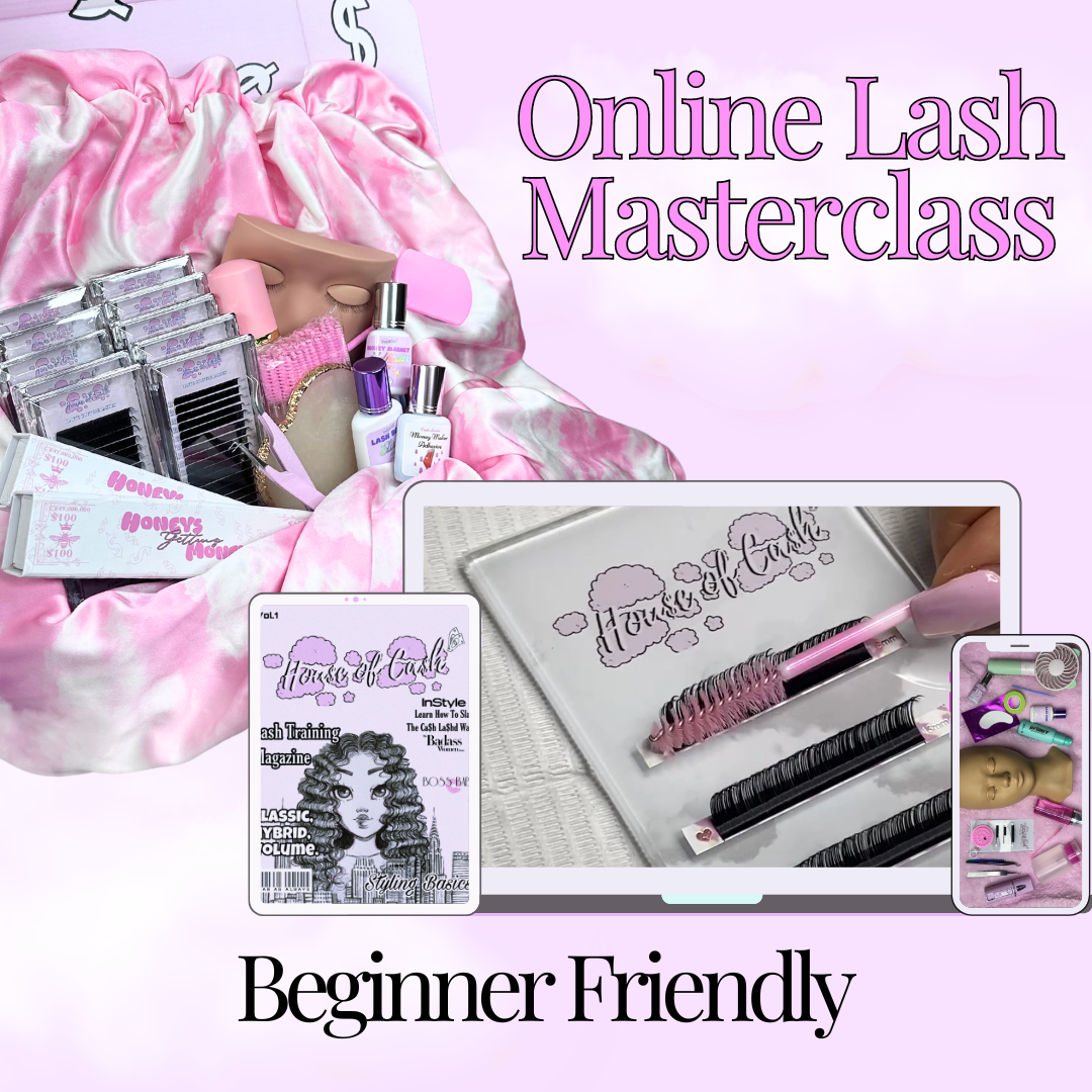 Beginner Lash Extension Certification – Online Training & Professional Kit | House of Cash
