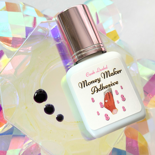 Money Maker Lash Adhesive – 1.5s Fast-Drying Professional Glue | 7ml