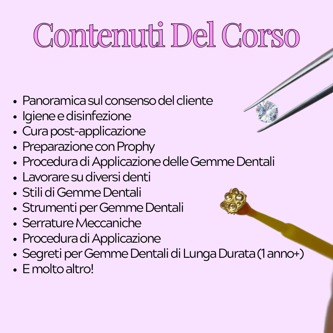 Corso Di Gemme Dentali