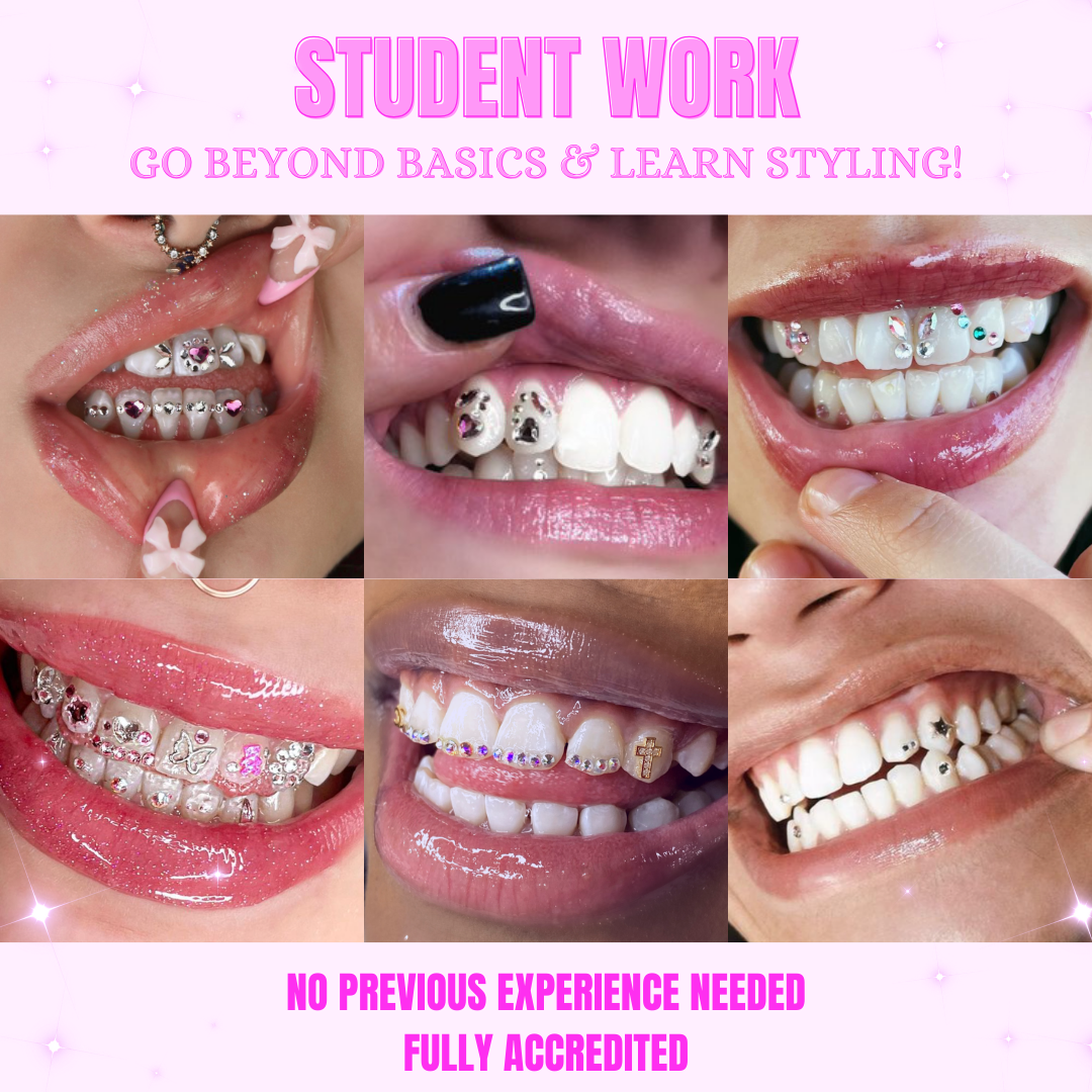 1:1 Tooth Gem Training Course in London | Accredited CPD Certification + Professional Kit