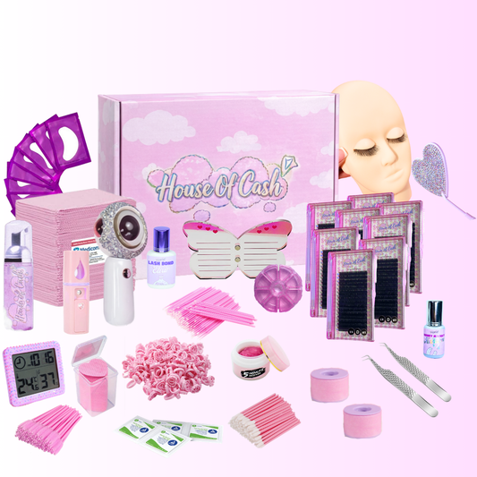 Deluxe Lash Extension Kit – Professional Artist Setup | House of Cash